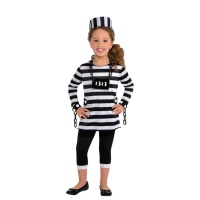 Costume carcerato da bambina