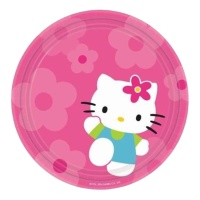 Piatti Hello Kitty 23 cm - 8 unità