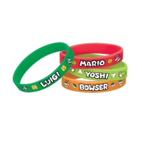 Braccialetti Super Mario - 6 unità