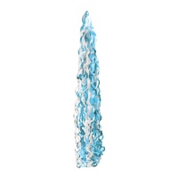 Striscia blu e bianca per decorazione palloncini - 86 x 15 cm