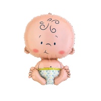 Palloncino sagoma bimba bebè da 60 x 40 cm - Anagram
