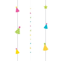 Striscia decorativa per palloncino da festa - 1,82 m