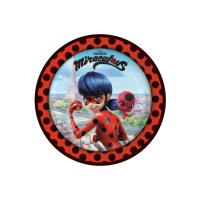 Piatti Ladybug Miraculous 23 cm - 8 unità