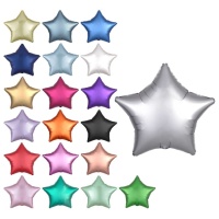 Palloncino a stella opaco 48 cm - Anagram - 1 unità