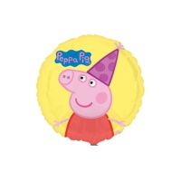 Palloncino Peppa Pig giallo da 43 cm - Anagram