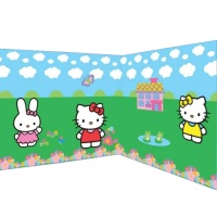 Kit di decorazione murale Hello Kitty