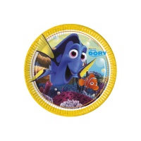 Piatti Alla ricerca di Dory 23 cm - 8 unità