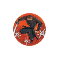 Piatti Ninja 18 cm - 8 unità