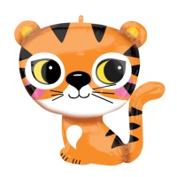 Palloncino XL tigre 63 x 63 cm - Anagram