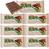 Cioccolato ripieno di pasta pismaniye e pistacchi da 51 gr - 6 pezzi