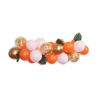 Ghirlanda di palloncini organici - 40 unità