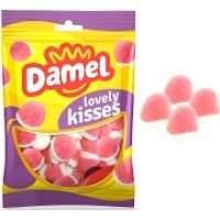Baci di fragola senza glutine - Damel - 135 gr