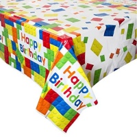 Tovaglia Lego Happy Birthday - 1,37 x 2,13 m