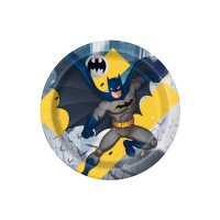 Piatti di Batman 22 cm - 8 pezzi