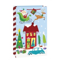 Borsa regalo Babbo Natale da 42 x 56 x 16,6 cm - 1 unità