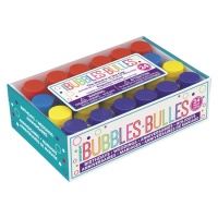 Mini bolle di sapone a colori - 24 unità