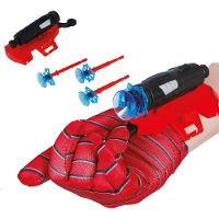 Guanto Uomo Ragno con lanciatore a ventose per bambini