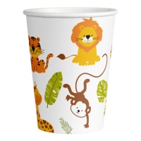 Tazze Happy Jungle 250 ml - 8 pezzi