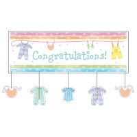 Murale decorativo Baby Clothing