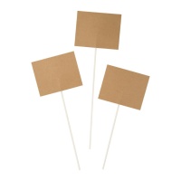 Cartellini per centrotavola - 3 unità