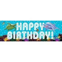 Murale decorativo Animali marini - 1,52 x 0,50 m