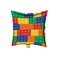 Palloncino quadrato Lego di 45 cm - Creative Converting