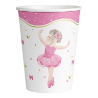 Bicchieri Ballerina da 250 ml - 8 unità