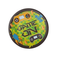 Piatti Videogiochi 17 cm - 8 unità