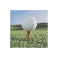 Tovaglioli Golf da 16,5 x 16,5 cm - 18 unità