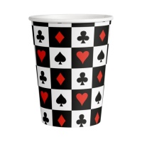 Bicchieri Casinò da 250 ml - 8 unità