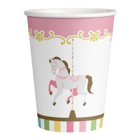 Bicchieri Carousel 250 ml - 8 pezzi