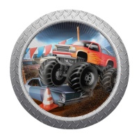 Piatti Monster Truck 22 cm - 8 pezzi