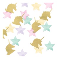 Coriandoli unicorno e stelle - 3 g