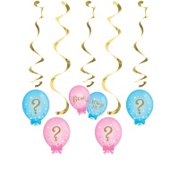Spirali decorative Maschio? Femmina? - 5 unitá