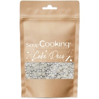 Sprinkles stelle e palline d'argento da 55 g - Scrapcooking