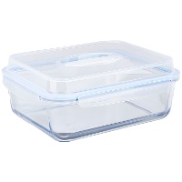 Contenitore da 4,8 L in borosilicato ermetico con maniglie