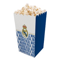 Scatola del Real Madrid con scudo e lettere rialzate - 3 unità