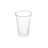 Bicchieri di plastica trasparente da 200 ml - 50 pz.