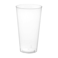 Bicchieri da cocktail in plastica trasparente da 480 ml - 4 pezzi.