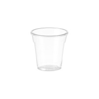 Bicchieri di plastica trasparente da 80 ml - 50 pz.