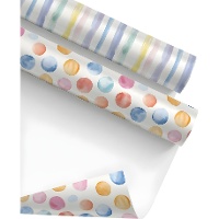 Carta regalo a pois o a righe 2 x 0,70 m - 1 unità