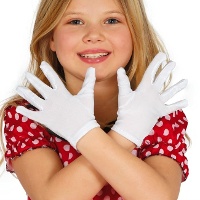 Guanti corti per bambini di 17 cm