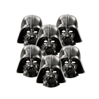 Maschere Star Wars Darth Vader - 6 unità