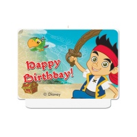 Candelina decorativa Jake il Pirata 7 x 9 cm - 1 unità