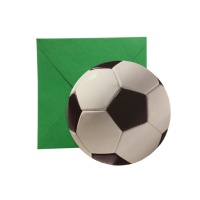Inviti pallone calcio - 6 unità