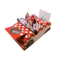 Alzata cupcake auto di Minnie