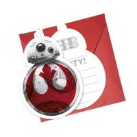 Inviti Star Wars BB-8 - 6 unità