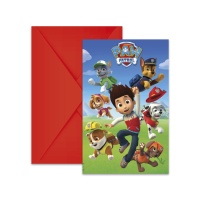 Inviti Paw Patrol - 6 unità