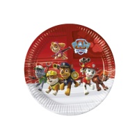 Piatti Paw Patrol 23 cm - 8 unità