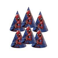Cappellini dell'Incredibile Spider-Man - 6 unità